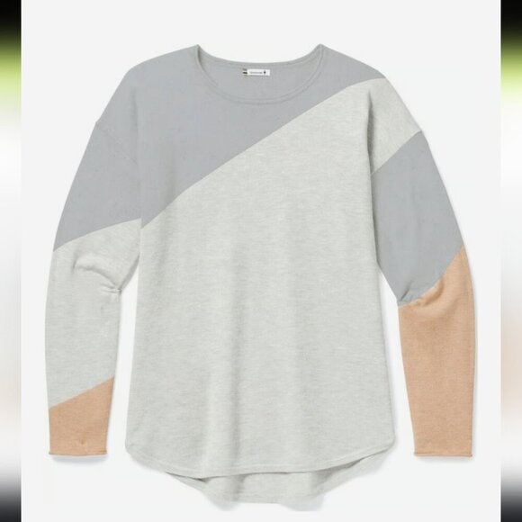 SMARTWOOL  | Women's Shadow Pine Colorblock Sweater sz M - Picture 2 of 8
